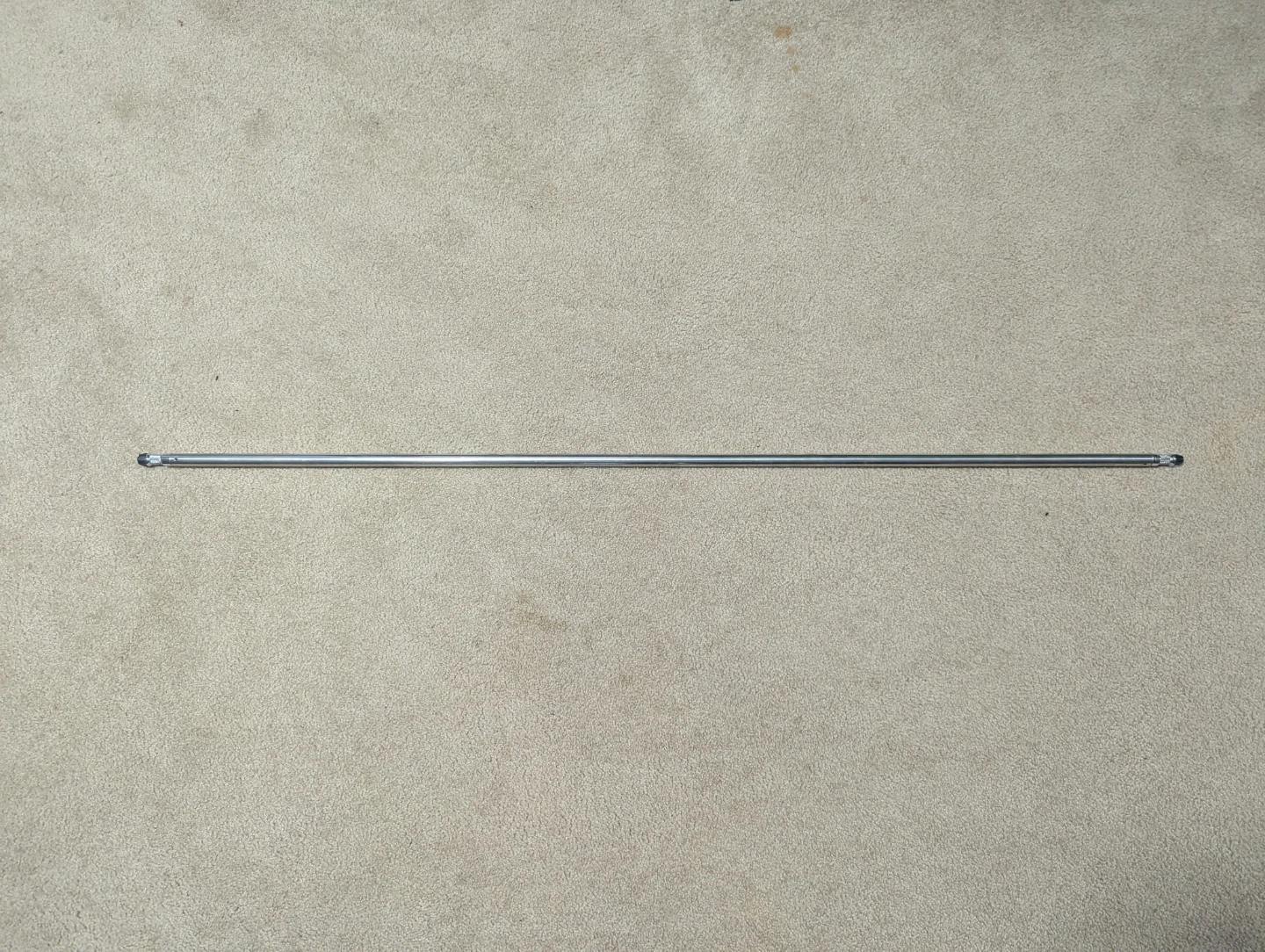 Silver Metal Rod with Clamp