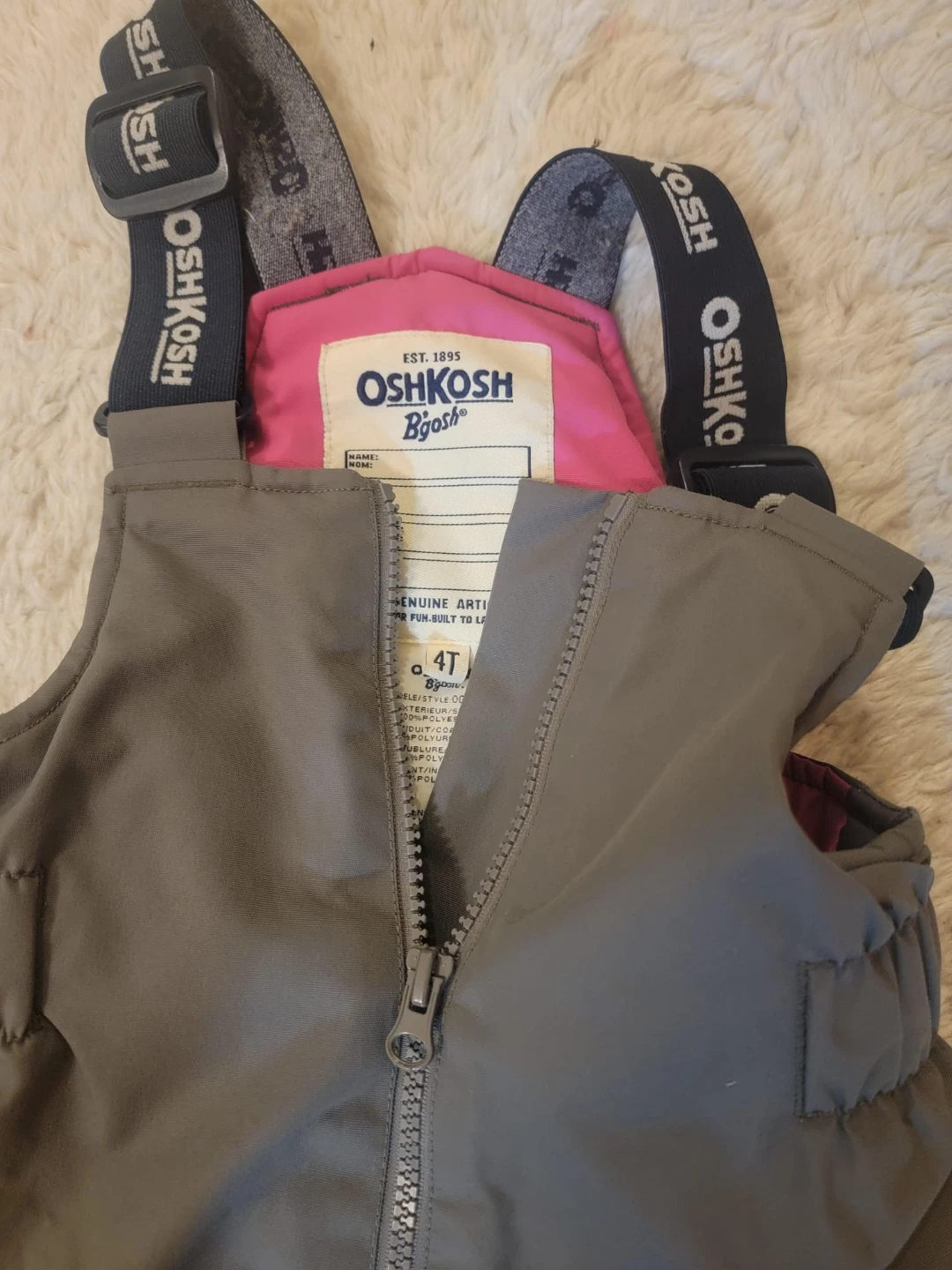 OshKosh B'gosh 4T Snow Pants - photo 3