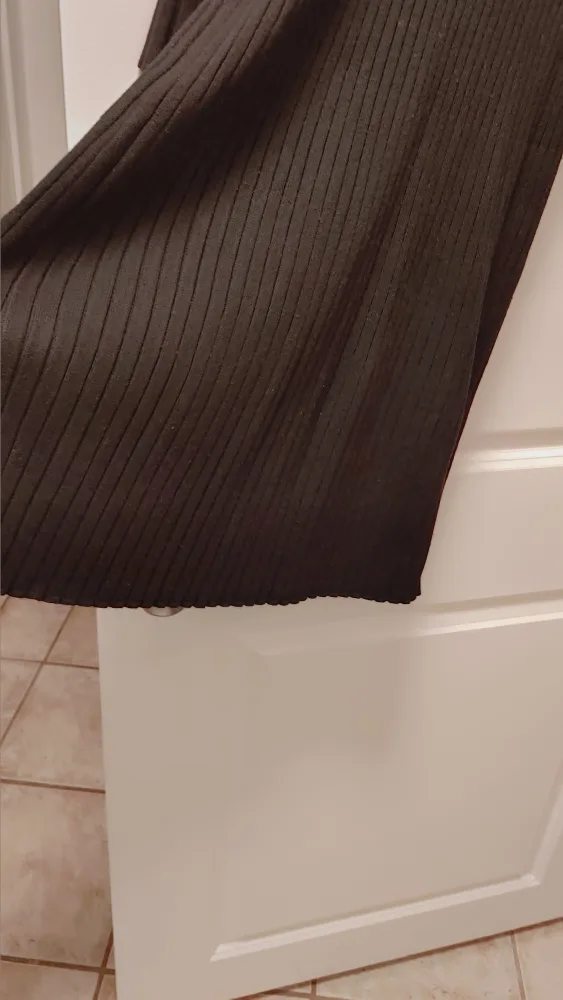 Black Ribbed Dress size Medium image indicator(8)