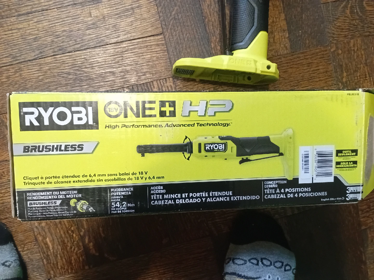 Ryobi ONE+ HP Brushless Ratchet