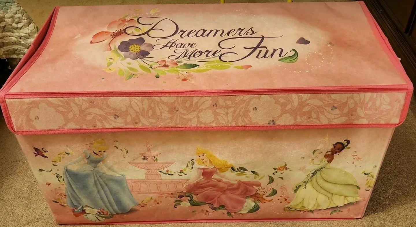 Disney Princess Collapsible Toy Storage Box thumbnail