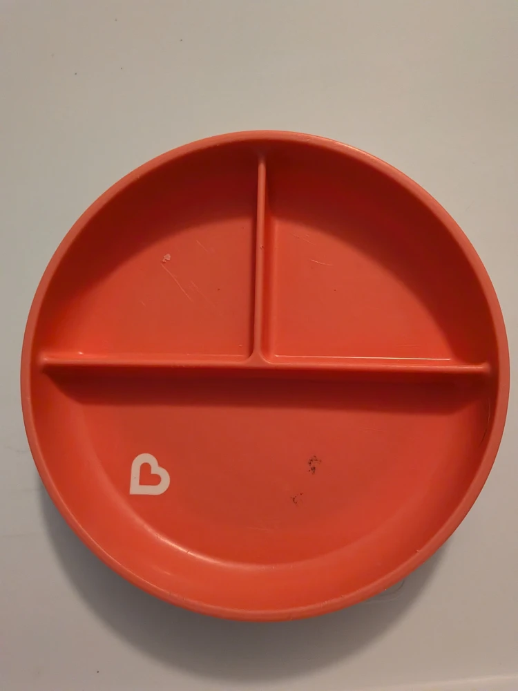 Munchkin Toddler Plate - Orange
