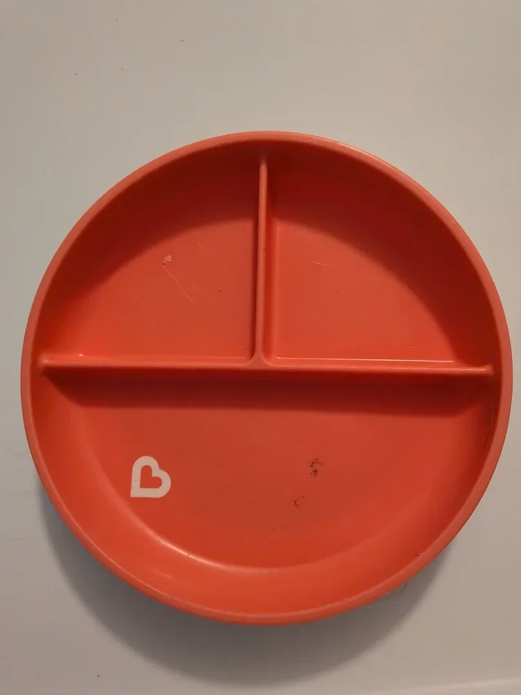 Munchkin Toddler Plate - Orange