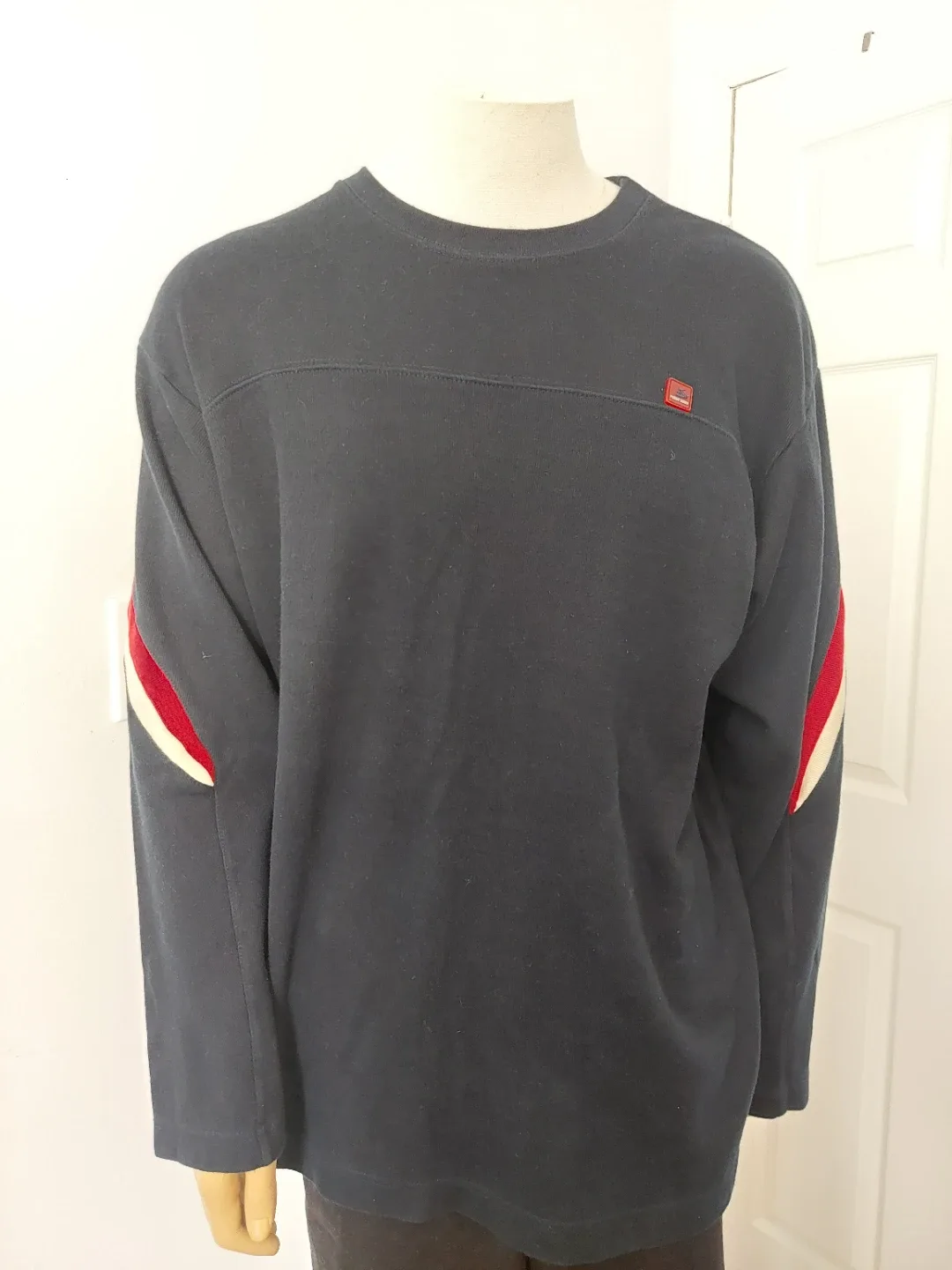 Men Point Zero Navy Long Sleeve Shirt Large image indicator(6)