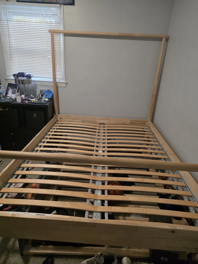 Ikea Bed frame Queen- Size. Urban Trundle Bed Full - Grey