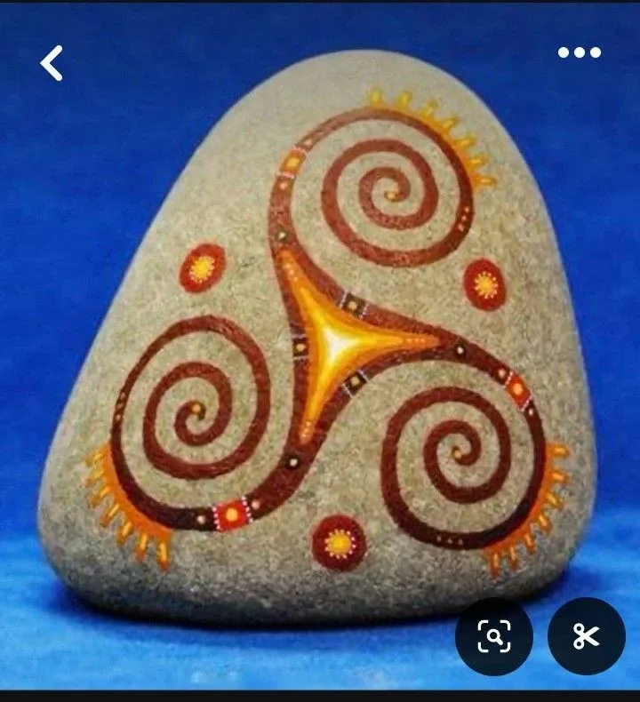Hand-Painted Decorative Rocks image indicator(2)