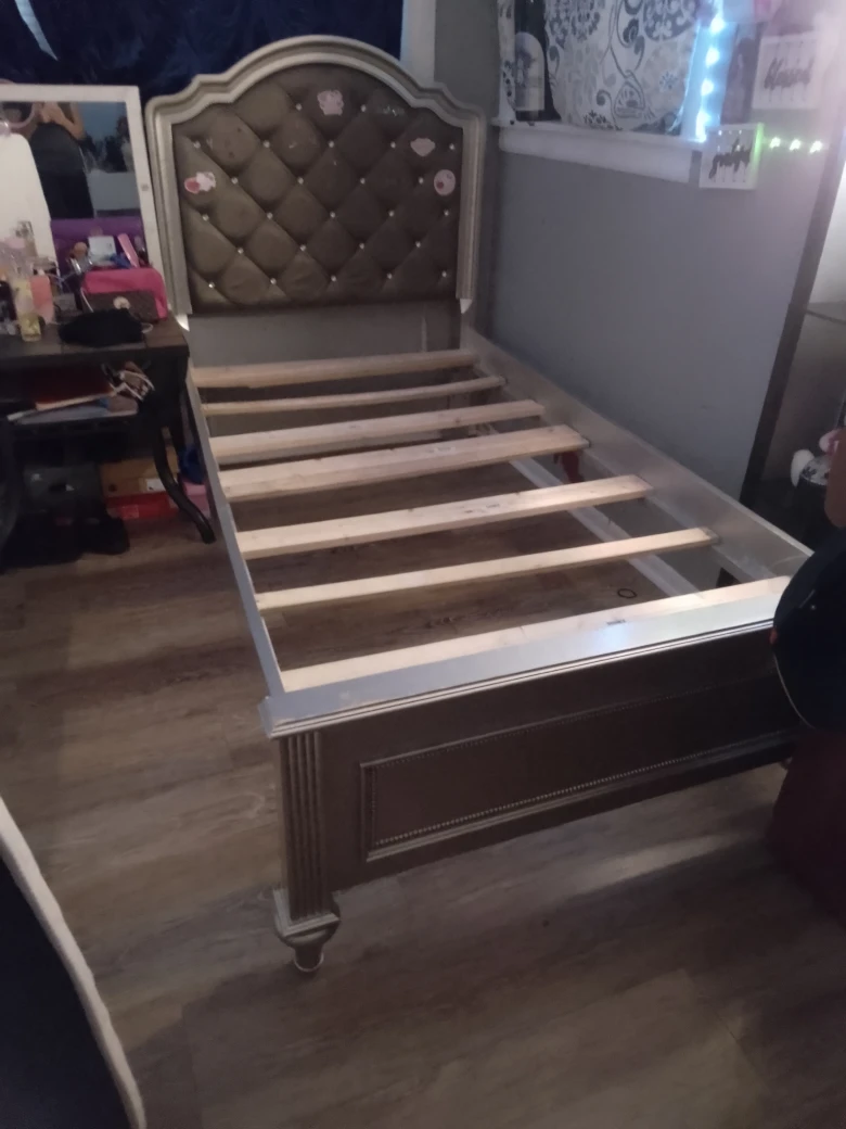 Twin Bed Frame with Headboard