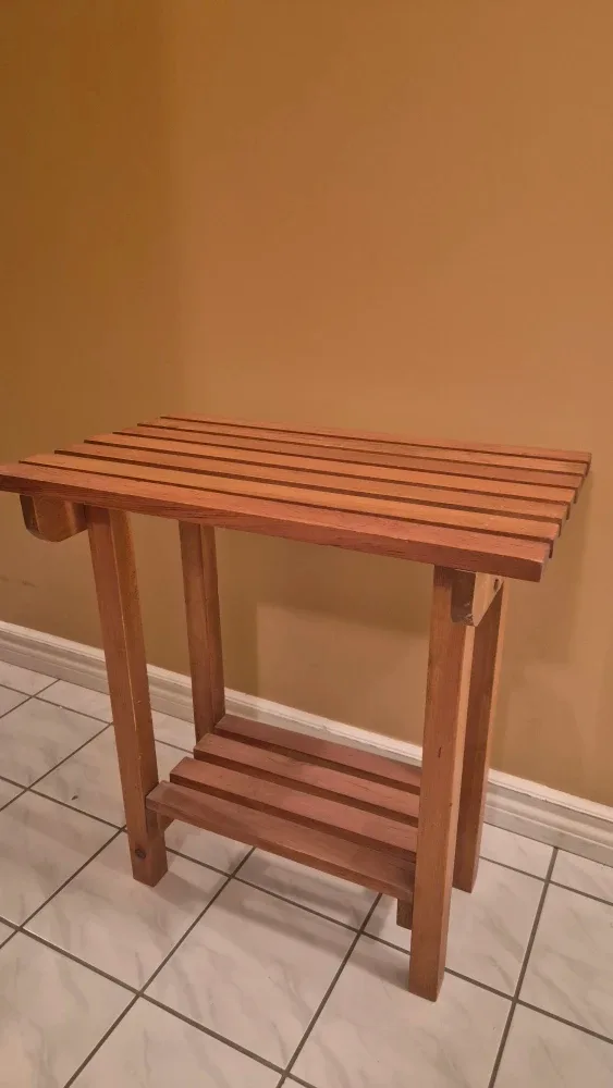 Wooden Plant Stand x2 thumbnail