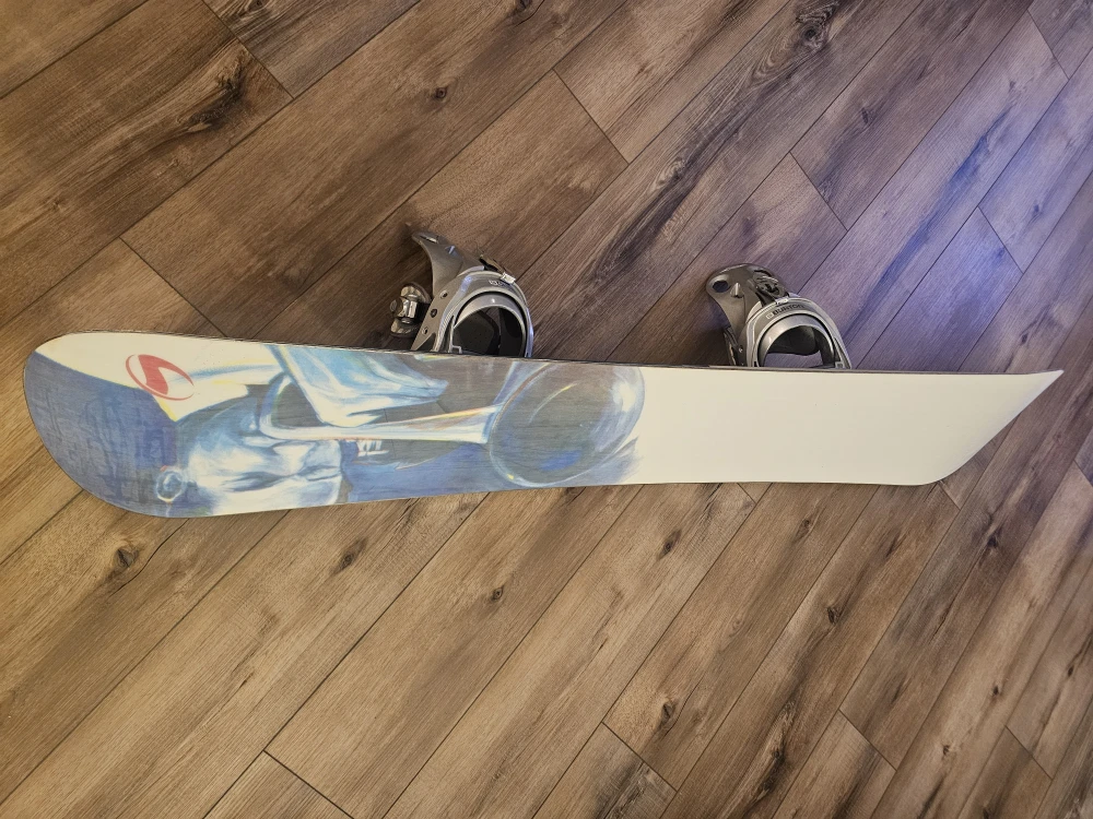 Limited 157 Snowboard with Burton Bindings - $140 - photo 2