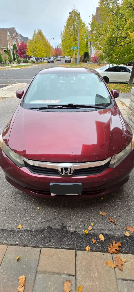 2012 Honda Civic Sedan Manual (Accident Free) With Safty image indicator(5)