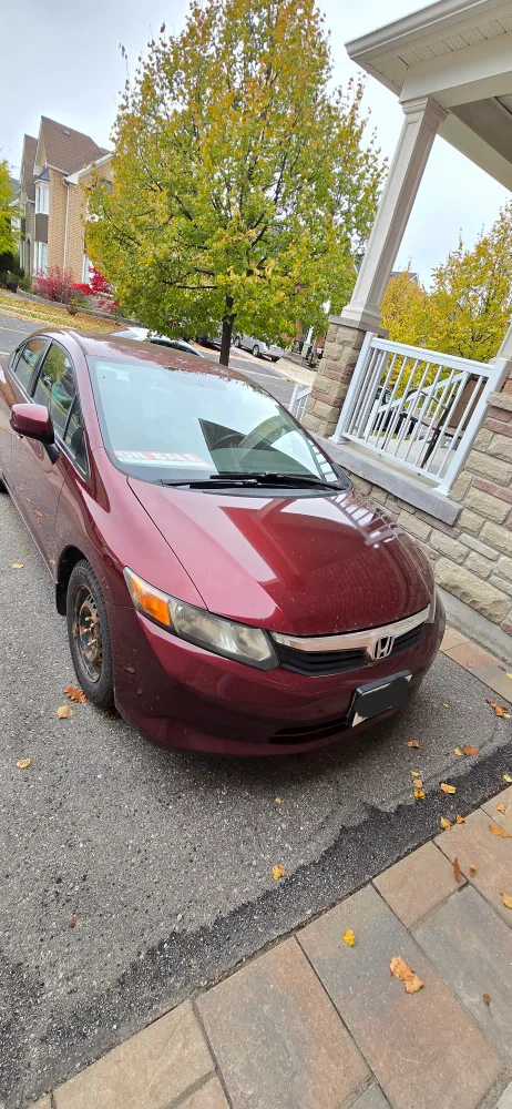 2012 Honda Civic Sedan Manual (Accident Free) With Safty image indicator(7)