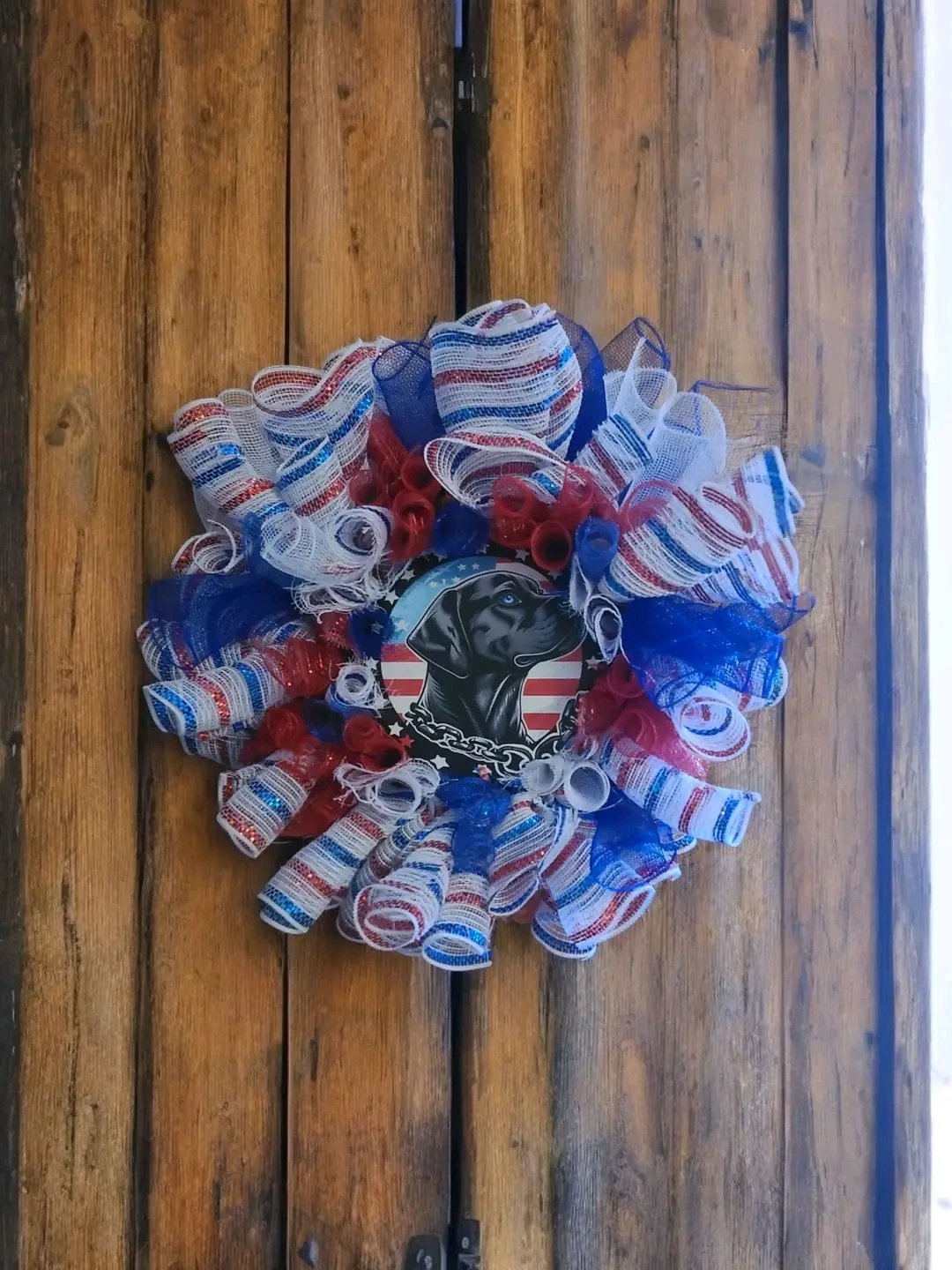 Handmade Patriotic Wreath - photo 4