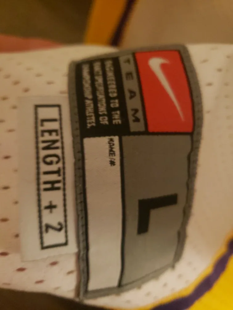 Nike Lakers Bryant #8 Jersey - Size L image indicator(3)