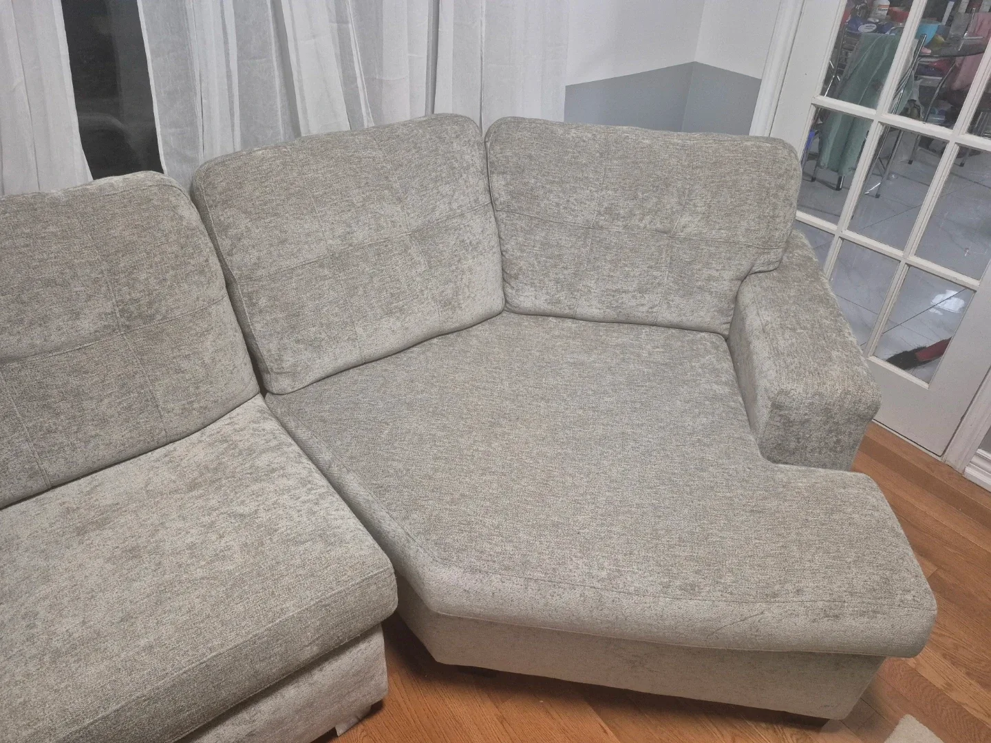 Moving sale: Grey Sectional Sofa image indicator(3)