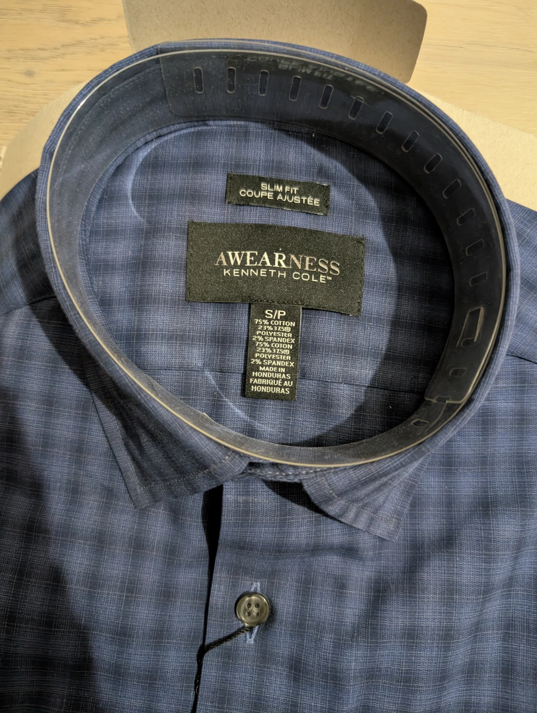 New Awearness Kenneth Cole Slim Fit Shirt - S - photo 2