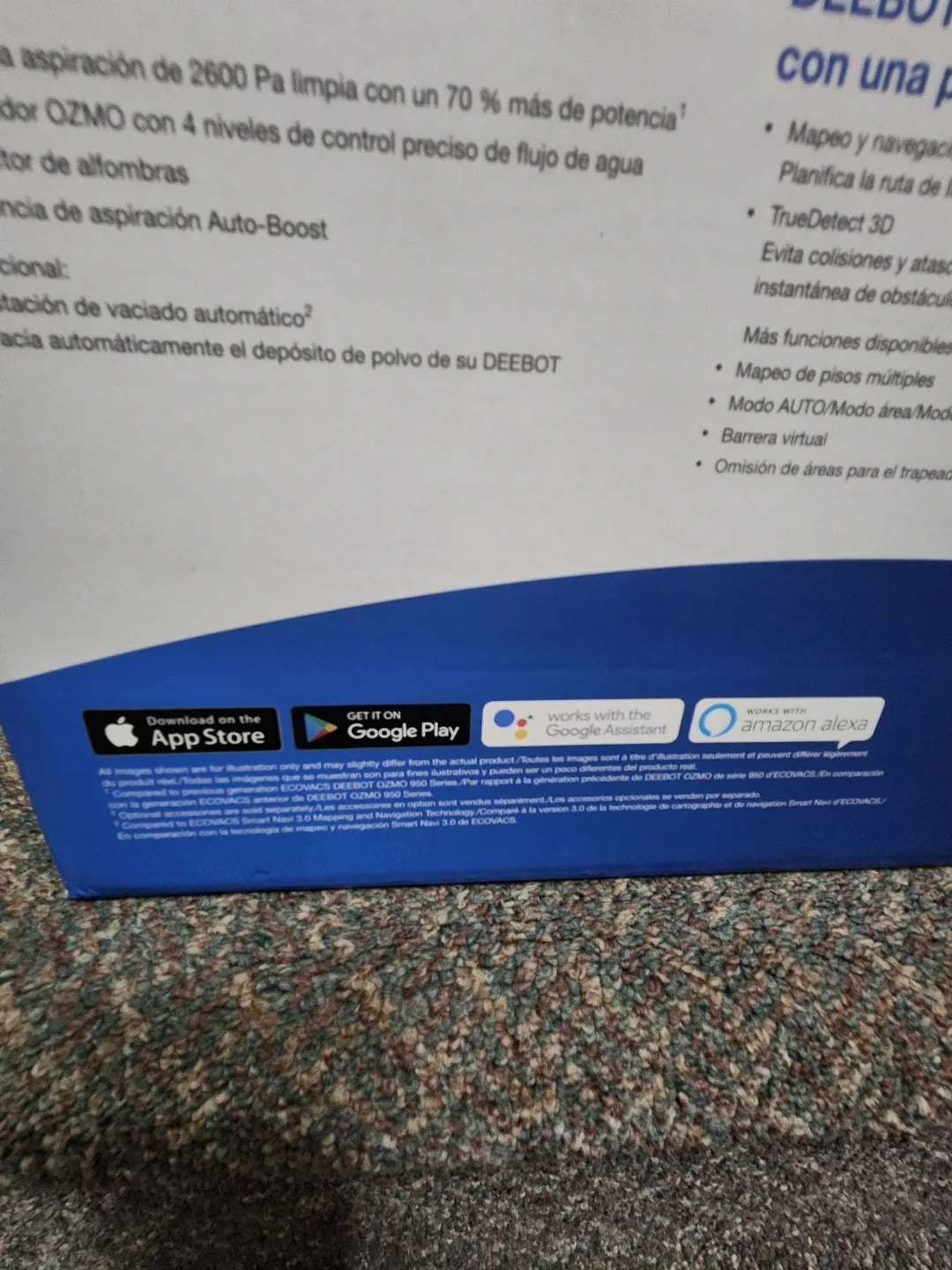 Ecovacs DEEBOT N8 PRO Robot Vacuum - New in Box! image indicator(7)