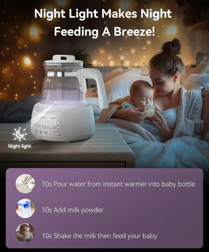 Comfyer Smart Water Kettle with Built-in Thermostat - New image indicator(4)