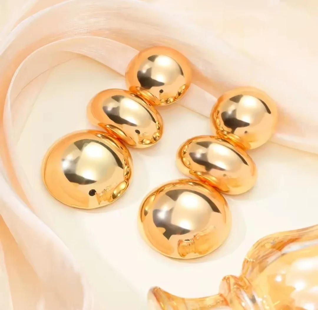 Brand New Statement Earrings - Gold or Silver image indicator(4)