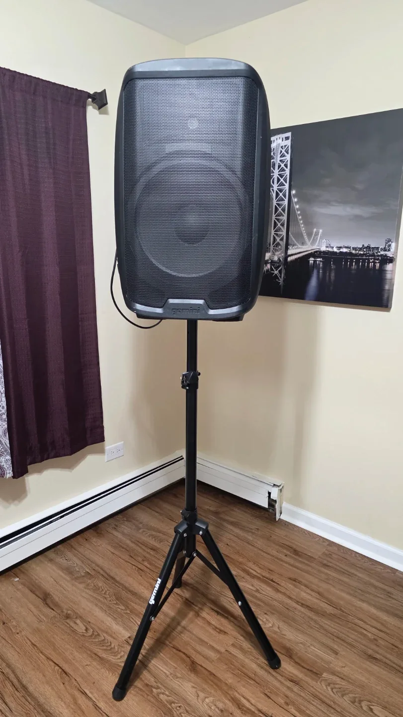 Gemini - 2000W Bluetooth PA Speaker with Stand