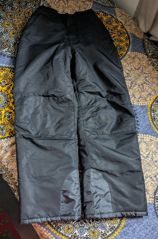 Northpeak Black Snow Pants Size 10/12