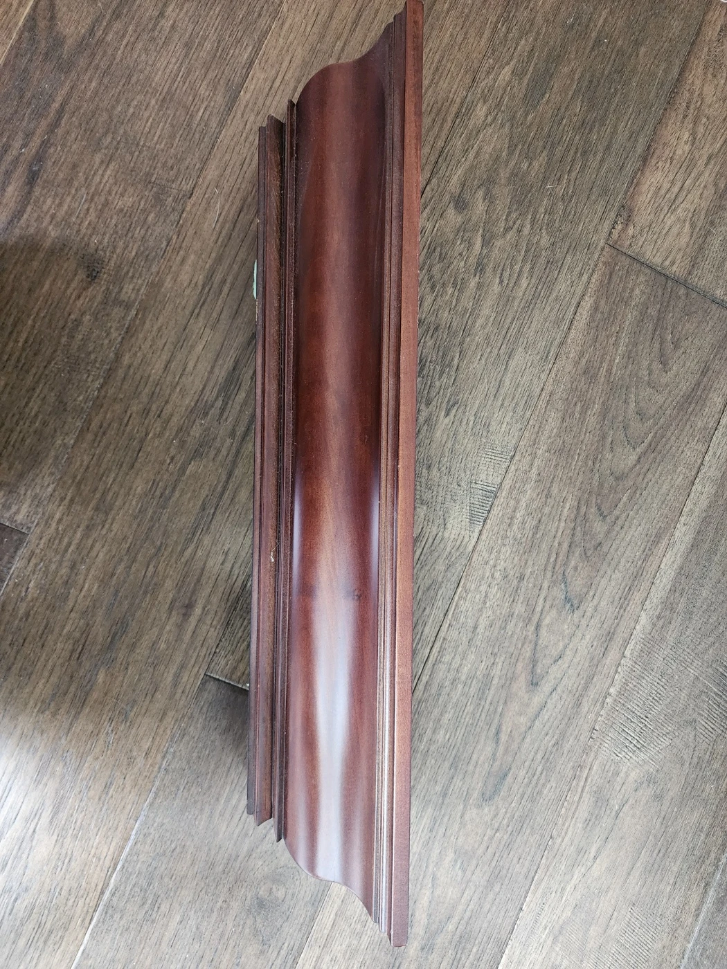 Pottery Barn Solid Wood Decorative Wall Shelf – Dark Walnut - photo 2