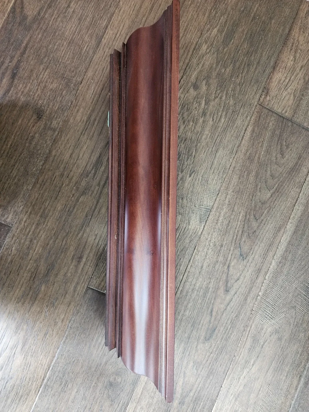 Pottery Barn Solid Wood Decorative Wall Shelf – Dark Walnut image indicator(2)