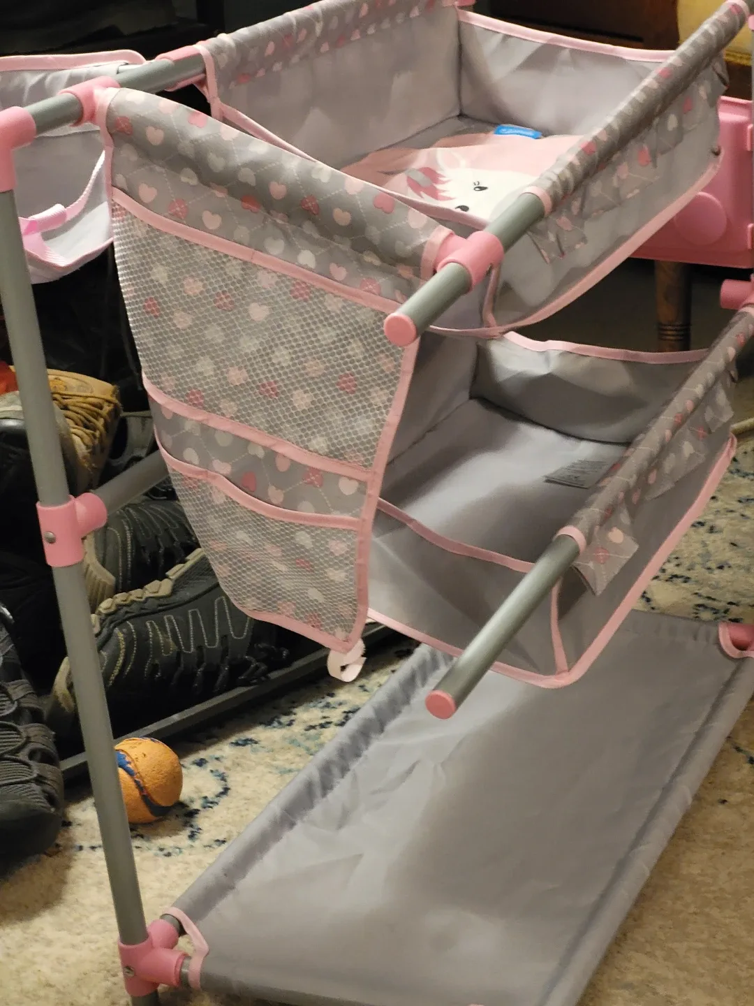 Baby Doll Crib with Storage