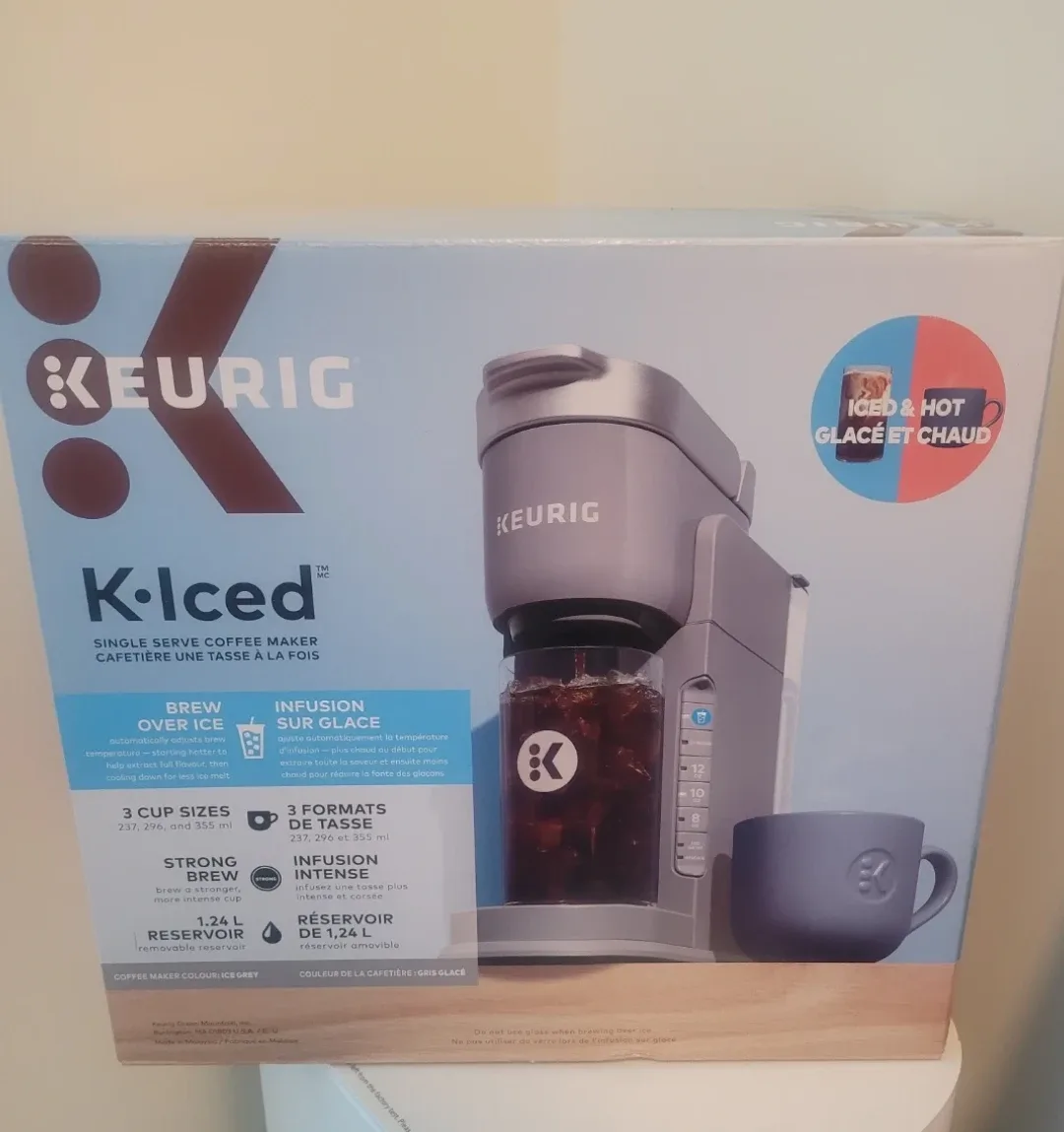 Keurig K-Iced Single Serve Coffee Maker - New in Box!