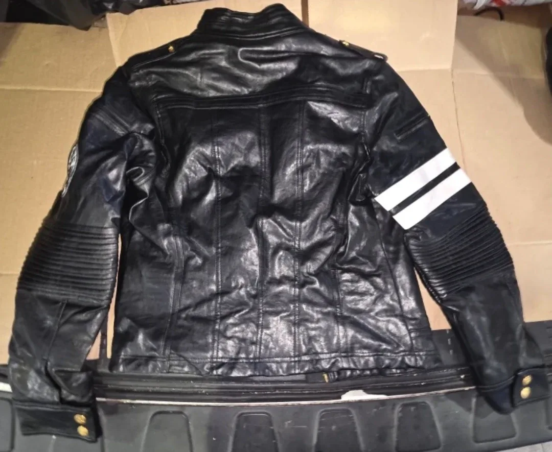 Luminaire Black Leather Jacket Size L image indicator(3)