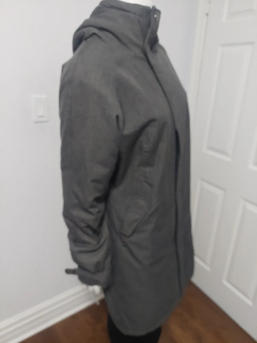 TNA Grey Winter Coat Large image indicator(10)