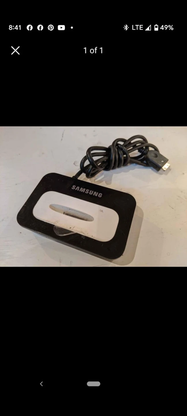 Samsung iPod dock