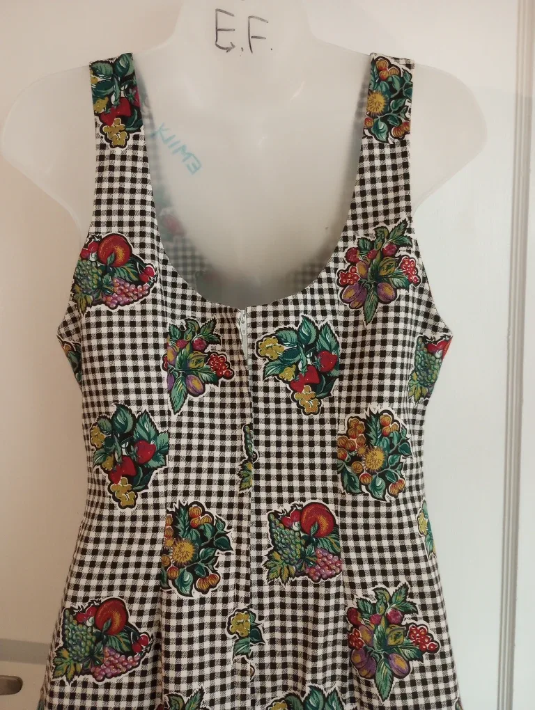 NWOT Comrags Y2K Punk 90's Wiggle Ruffle Dress image indicator(5)