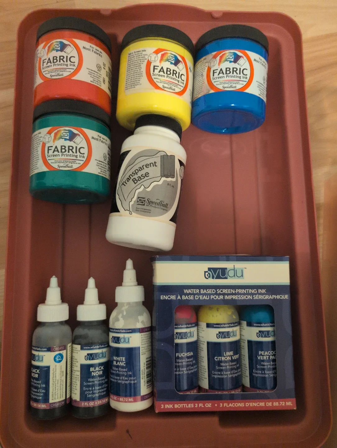 Speedball & Yudu Screen Printing Ink & Tools