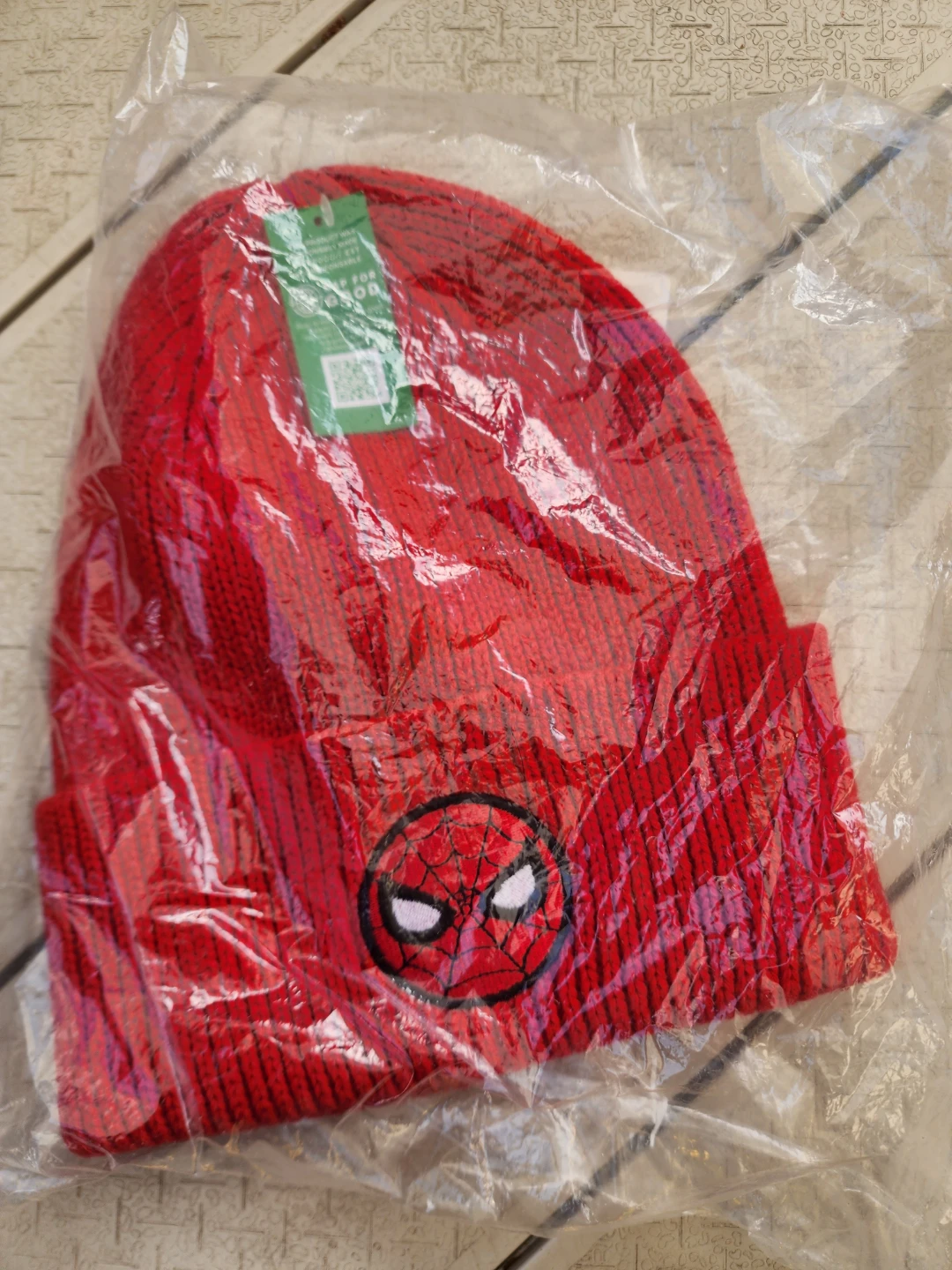 New Marvel Spider-Man Red Toque L/XL