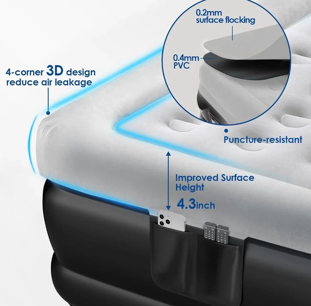 Queen Size MOKO Air Mattress image indicator(4)