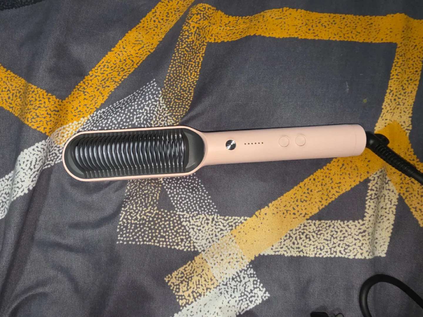 TYMO Hair Straightener Brush - Pink image indicator(2)