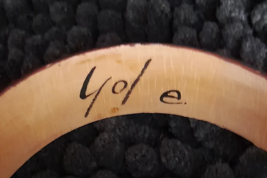 Hand-Painted Wooden Bangles image indicator(6)