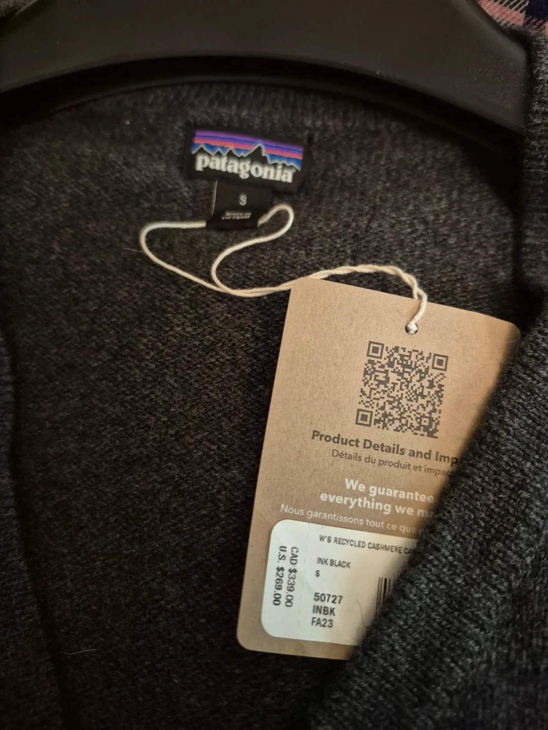 Patagonia Recycled Cashmere Cardigan - Size S image indicator(3)