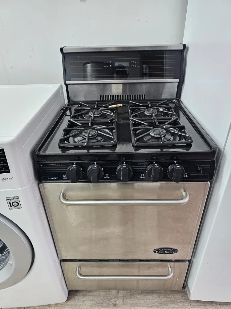 Premier 24in Stainless steel gas stove thumbnail