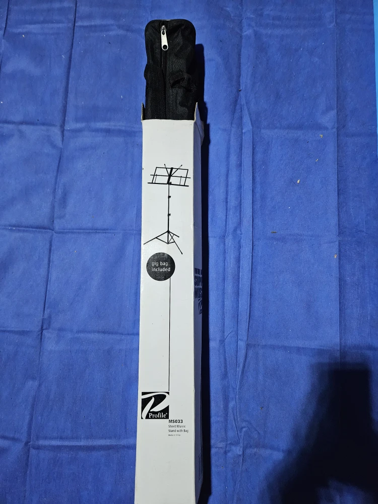 Profile MS033 Music Stand with Gig Bag - NEW - photo 2