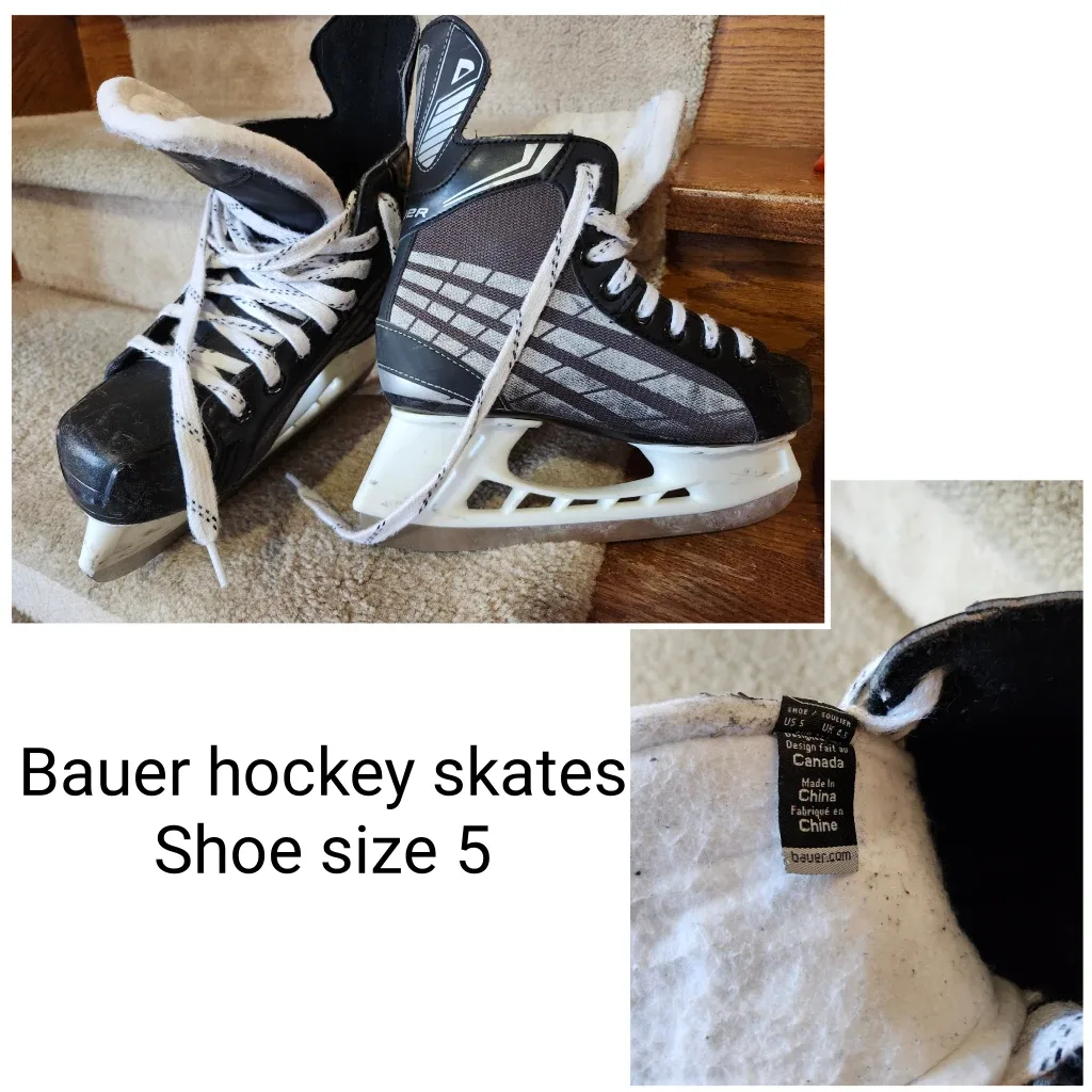Bauer Hockey Skates - Size 5 (US)