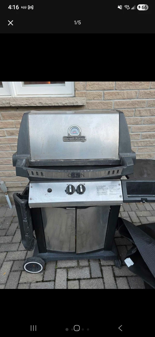 Used barbecue