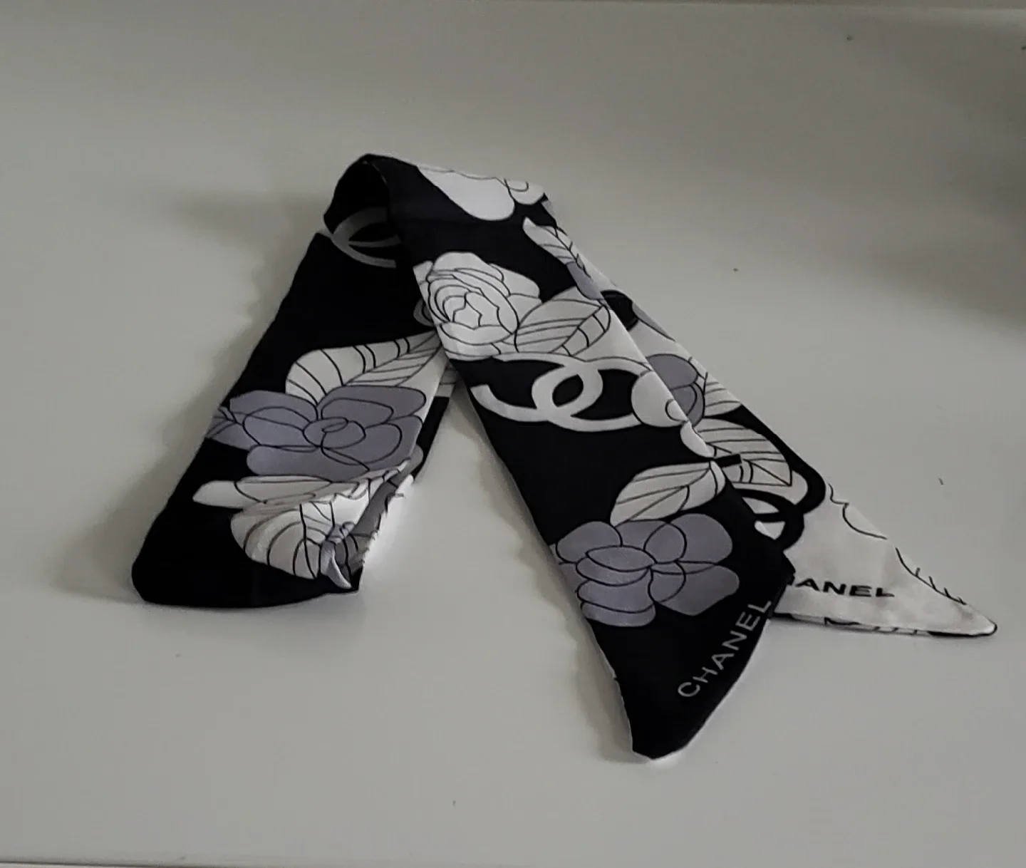 Chanel Twilly Scarf - Damaged