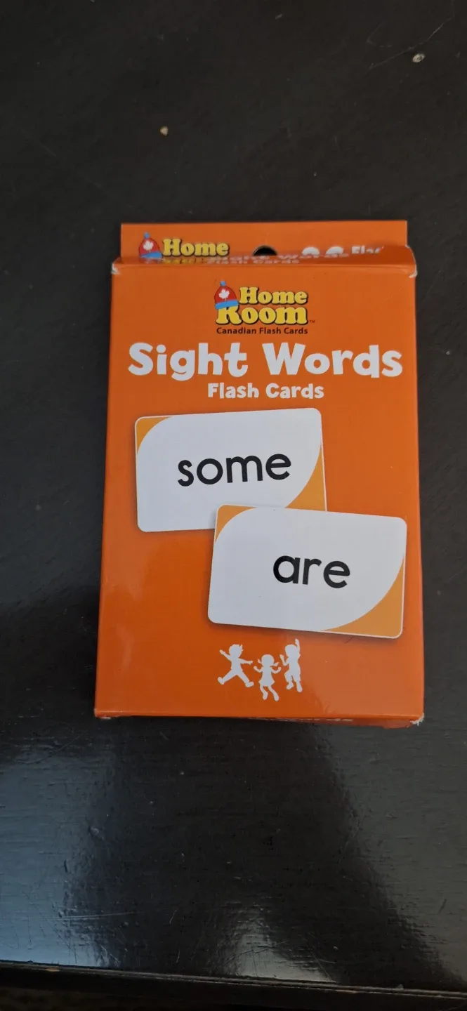 Home Room Sight Words Flash Cards - New