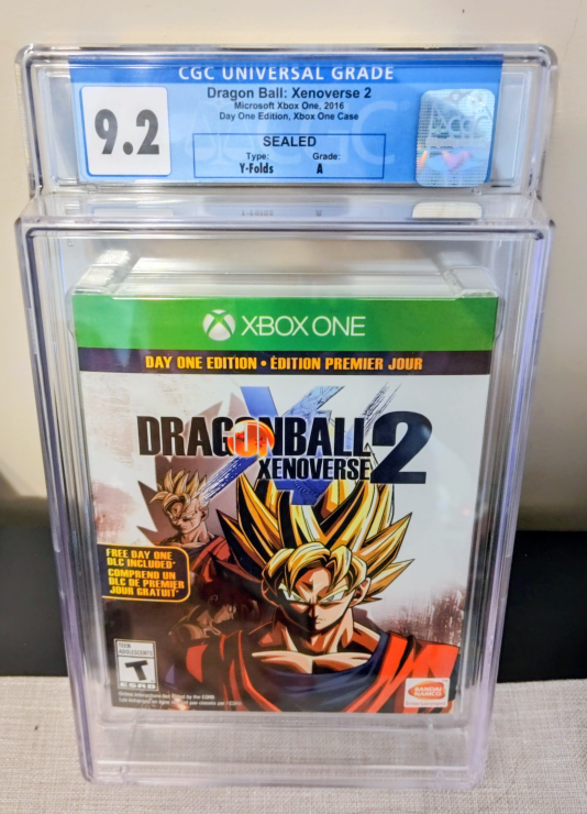 Graded Dragonball Z Xenoverse2 Microsoft Xbox OneCGC sealed9.2/A