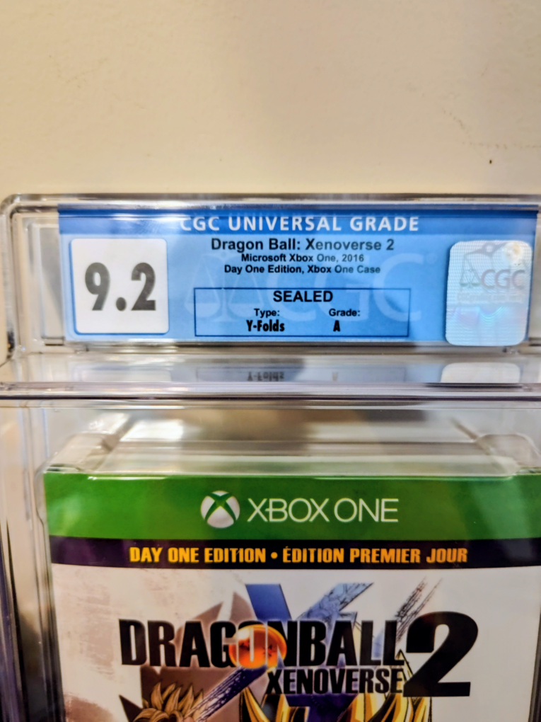 Graded Dragonball Z Xenoverse2 Microsoft Xbox OneCGC sealed9.2/A - photo 2