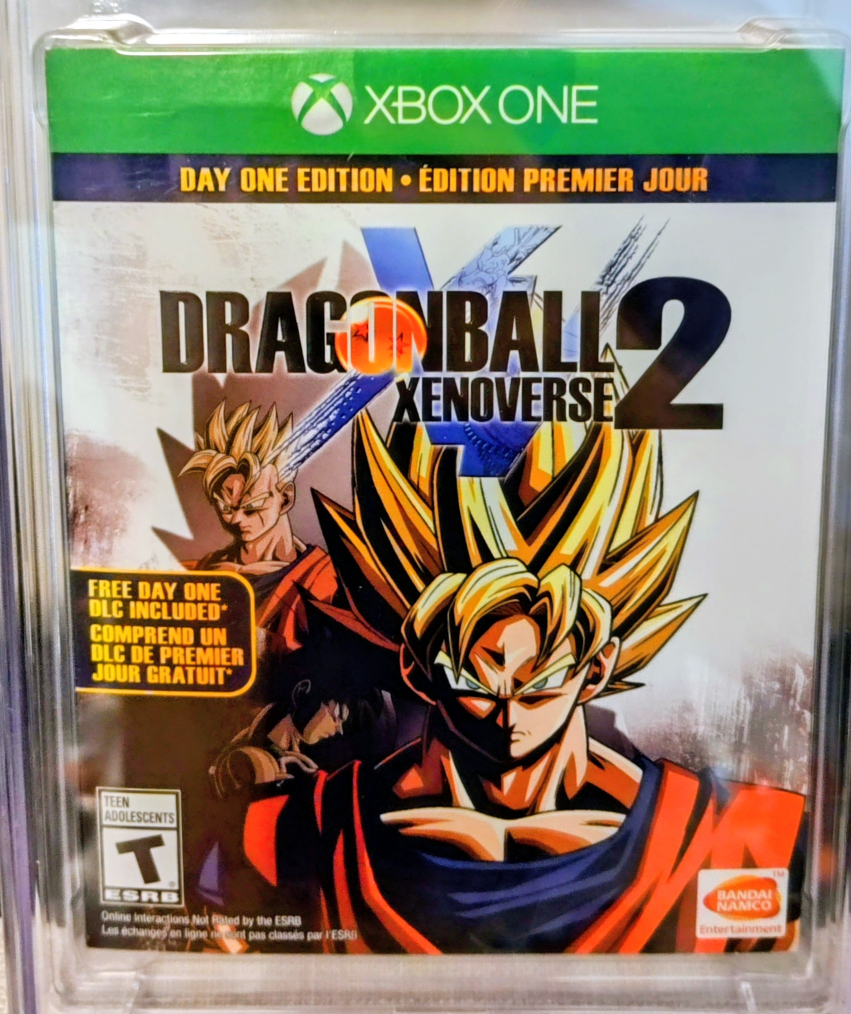 Graded Dragonball Z Xenoverse2 Microsoft Xbox OneCGC sealed9.2/A - photo 3