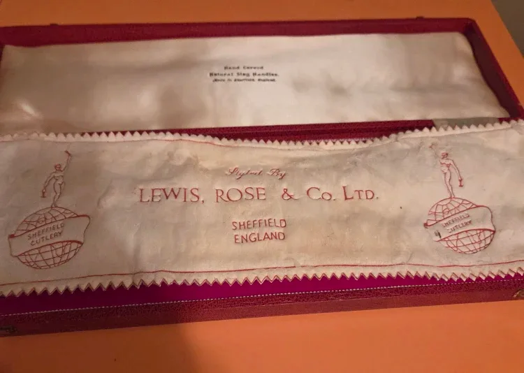 Lewis, Rose & Co. Sheffield Carving Set image indicator(3)