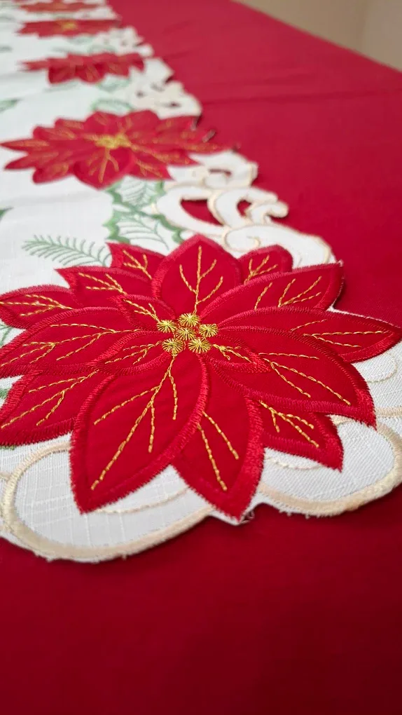 Christmas Table Runner: 13"x36" image indicator(3)