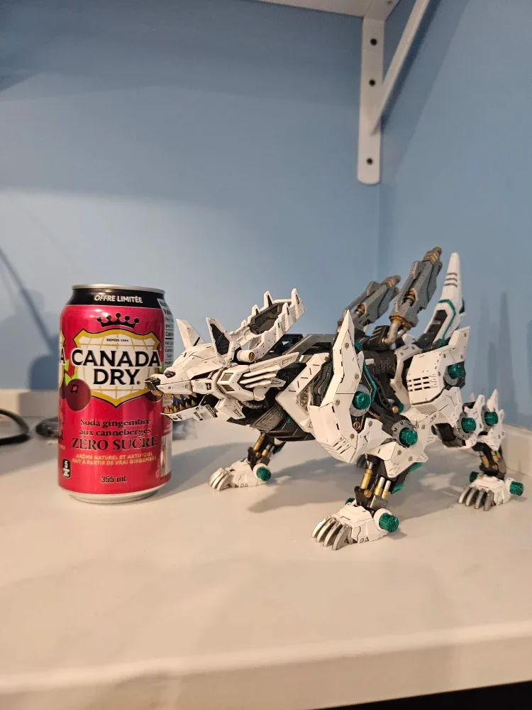 Zoids hmm konig wolf built painted image indicator(5)